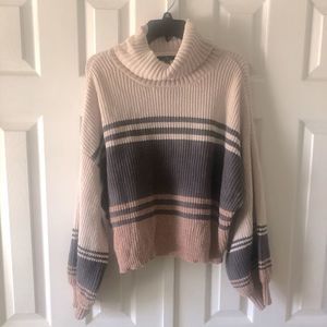 MM by My Michelle color block turtleneck sweaterXL